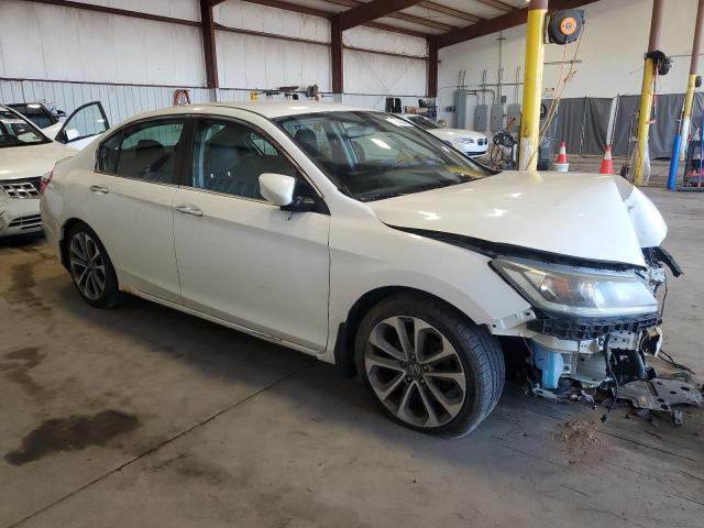 1HGCR2F59EA089832 - 2014 HONDA ACCORD SPORT WHITE photo 4