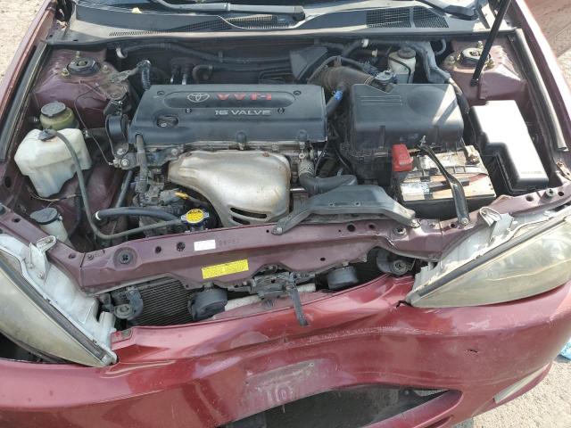 4T1BE32K34U368404 - 2004 TOYOTA CAMRY LE 红色 照片 11