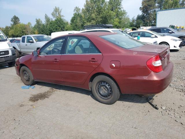 4T1BE32K34U368404 - 2004 TOYOTA CAMRY LE 红色 照片 2