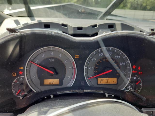 1NXBU4EEXAZ259805 - 2010 TOYOTA COROLLA BASE ვერცხლისფერი ფოტო 9