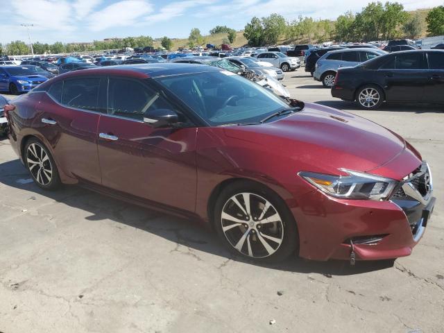 1N4AA6AP6JC402420 - 2018 NISSAN MAXIMA 3.5S MAROON photo 4