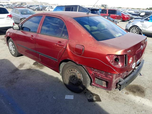 1NXBR32E08Z949086 - 2008 TOYOTA COROLLA CE RED photo 2