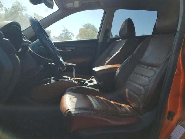 JN8AT2MT1JW467443 - 2018 NISSAN ROGUE S ORANGE photo 7