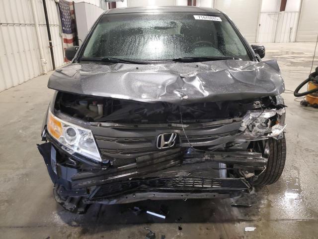 5FNRL5H61CB092567 - 2012 HONDA ODYSSEY EXL GRAY photo 5