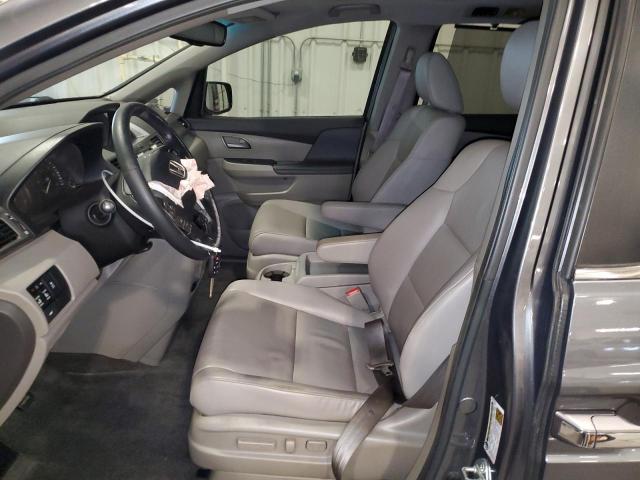 5FNRL5H61CB092567 - 2012 HONDA ODYSSEY EXL GRAY photo 7