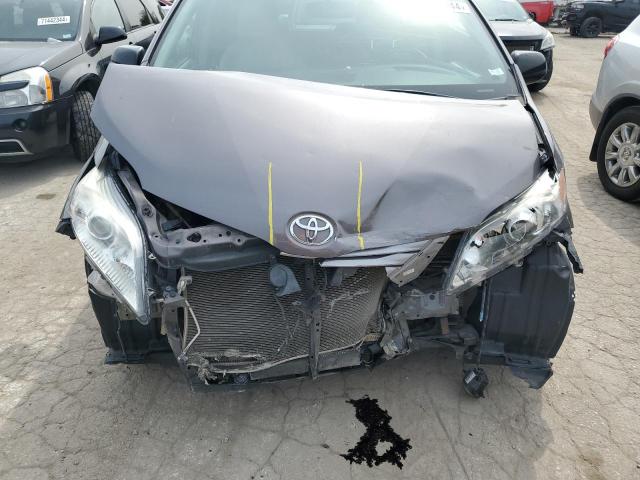 5TDYK3DC3FS541679 - 2015 TOYOTA SIENNA XLE GRAY photo 12