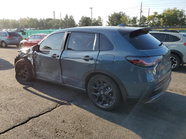 3CZRZ2H56RM784519 - 2024 HONDA HR-V SPORT BLUE photo 2