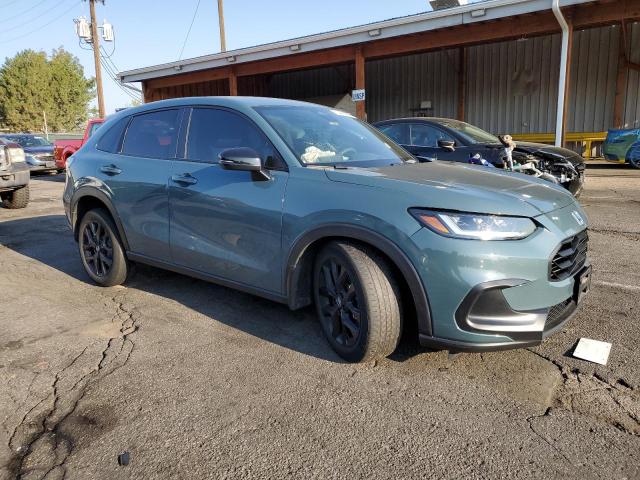 3CZRZ2H56RM784519 - 2024 HONDA HR-V SPORT BLUE photo 4