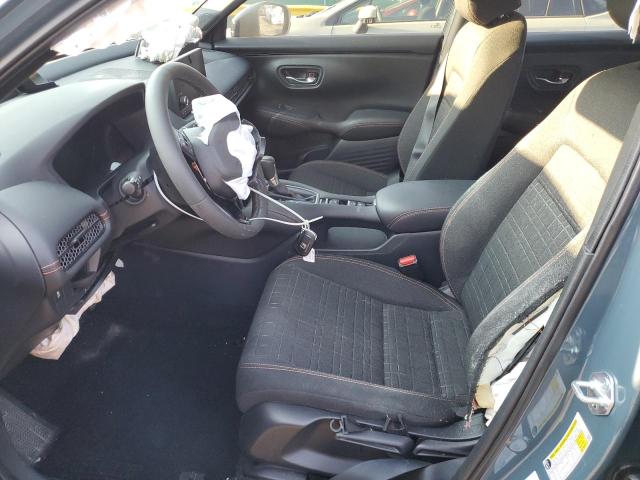 3CZRZ2H56RM784519 - 2024 HONDA HR-V SPORT BLUE photo 7