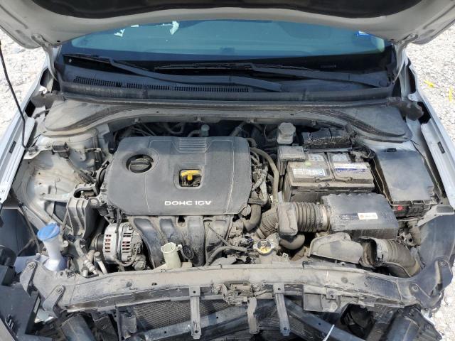 5NPD84LF4JH259547 - 2018 HYUNDAI ELANTRA SEL SILVER photo 11