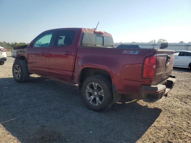 1GCGTDEN2J1176318 - 2018 CHEVROLET COLORADO Z71 MAROON photo 2