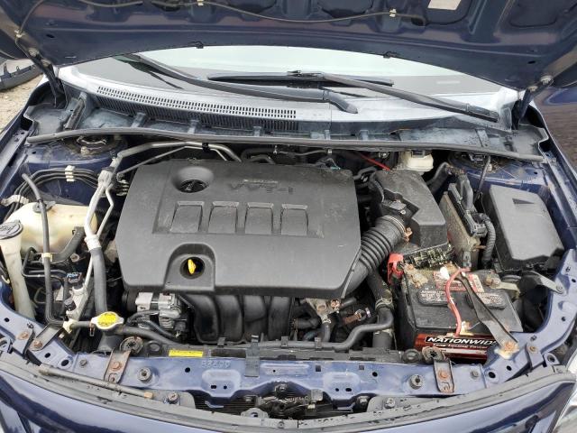 2T1BU4EE9DC991137 - 2013 TOYOTA COROLLA BASE Mavi foto 11