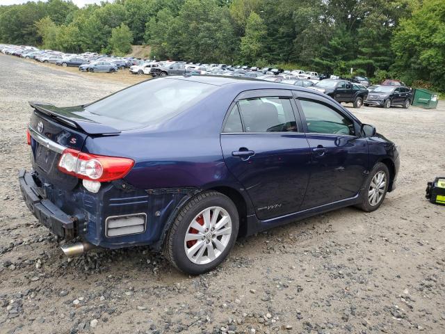 2T1BU4EE9DC991137 - 2013 TOYOTA COROLLA BASE Mavi foto 3