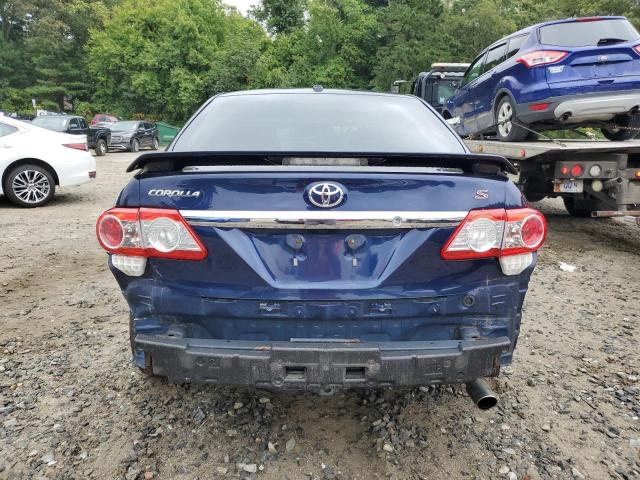 2T1BU4EE9DC991137 - 2013 TOYOTA COROLLA BASE Mavi foto 6