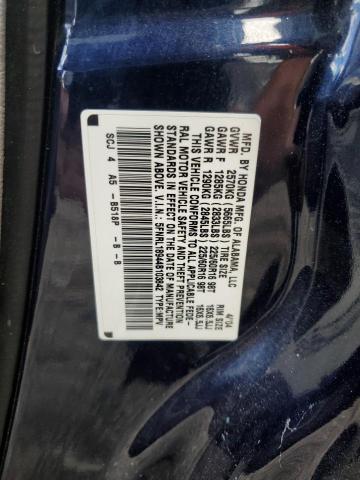 5FNRL18944B103842 - 2004 HONDA ODYSSEY EXL BLUE photo 13