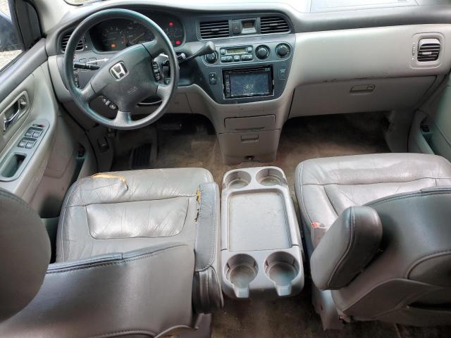 5FNRL18944B103842 - 2004 HONDA ODYSSEY EXL BLUE photo 8
