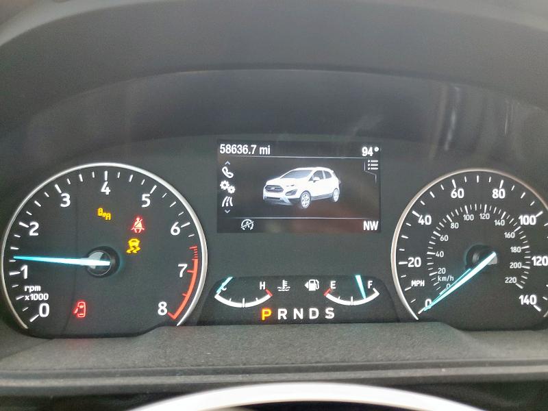 MAJ3S2GE2MC444866 - 2021 FORD ECOSPORT SE Azul foto 9