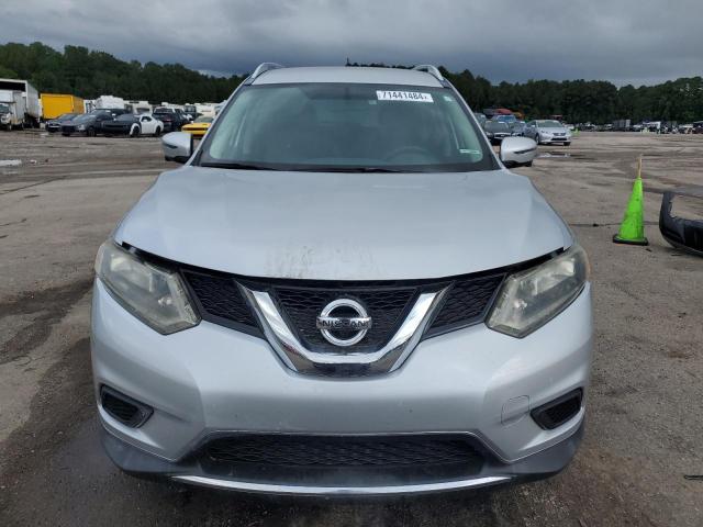 KNMAT2MT4GP655758 - 2016 NISSAN ROGUE S SILVER photo 5