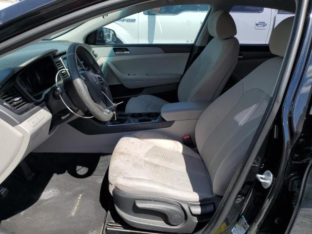 5NPE24AF6JH605221 - 2018 HYUNDAI SONATA SE შავი ფოტო 7