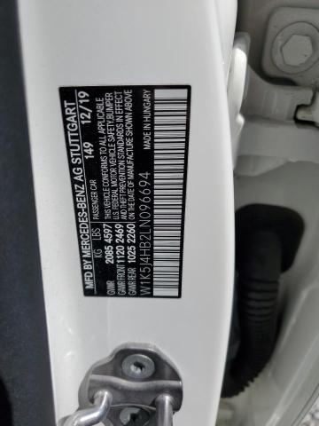 W1K5J4HB2LN096694 - 2020 MERCEDES-BENZ CLA 250 4MATIC WHITE photo 13