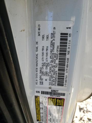 5TFRX5GN5KX164078 - 2019 TOYOTA TACOMA ACCESS CAB თეთრი ფოტო 12
