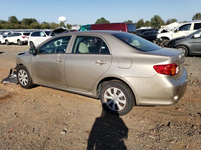 2T1BU40E89C150490 - 2009 TOYOTA COROLLA BASE BEIGE photo 2