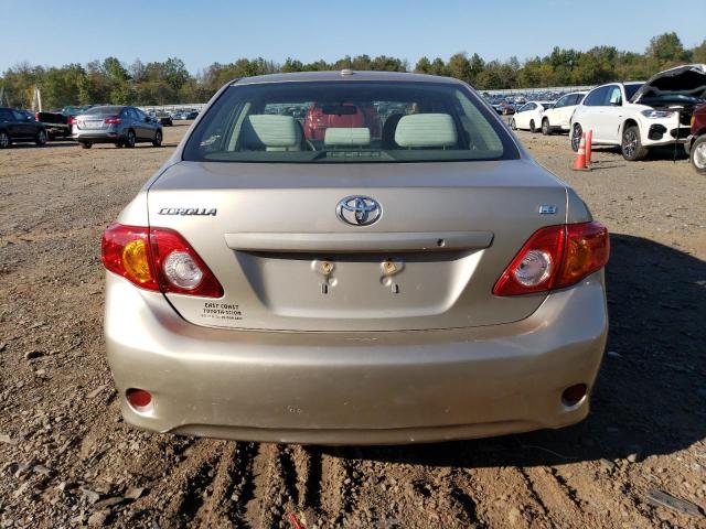 2T1BU40E89C150490 - 2009 TOYOTA COROLLA BASE BEIGE photo 6