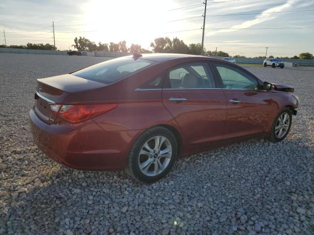 5NPEC4AC8DH522333 - 2013 HYUNDAI SONATA SE RED photo 3