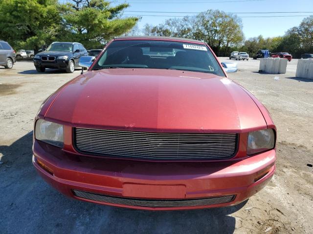 1ZVFT84N865109434 - 2006 FORD MUSTANG RED photo 5