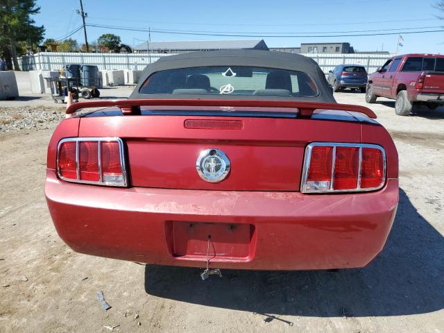 1ZVFT84N865109434 - 2006 FORD MUSTANG RED photo 6