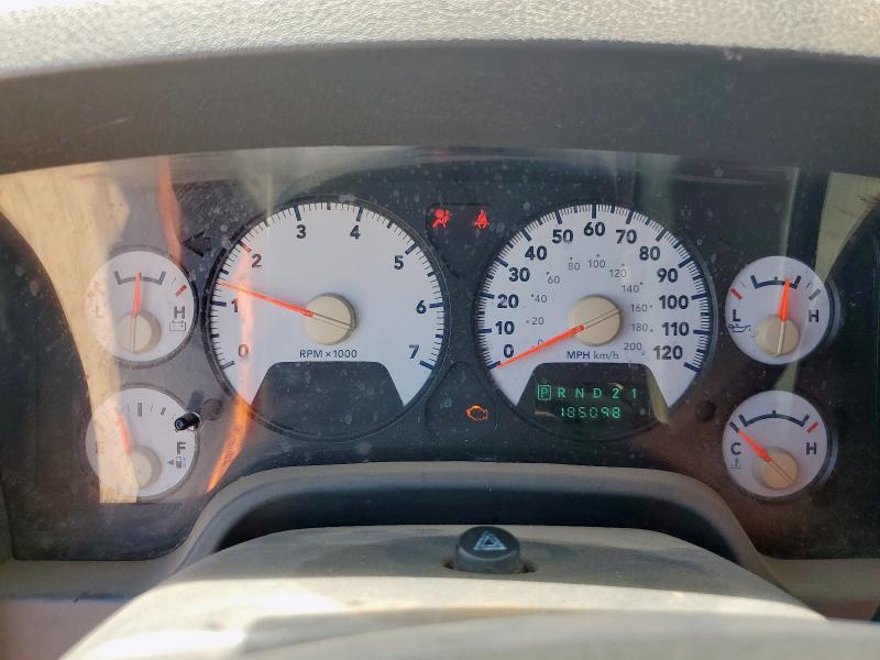 1D7HA18N58J117610 - 2008 DODGE RAM 1500 ST BLACK photo 9