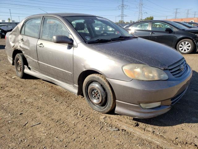 1NXBR32E64Z272152 - 2004 TOYOTA COROLLA CE GRAY photo 4