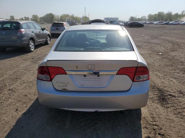 2HGFA16639H024327 - 2009 HONDA CIVIC LX-S 银色 照片 6