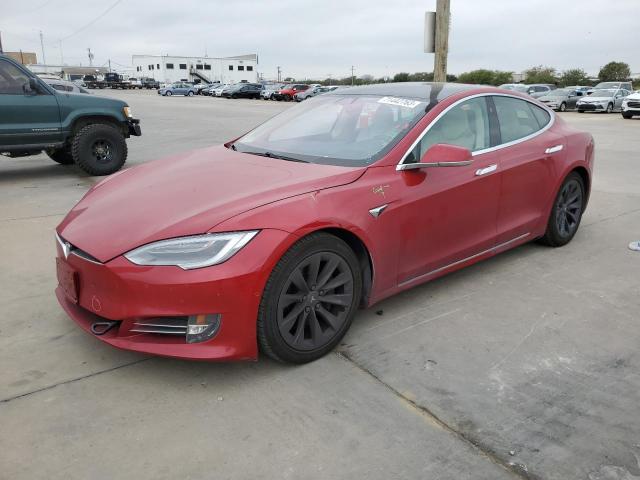 5YJSA1E25JF289773 - 2018 TESLA MODEL S Rojo foto 1