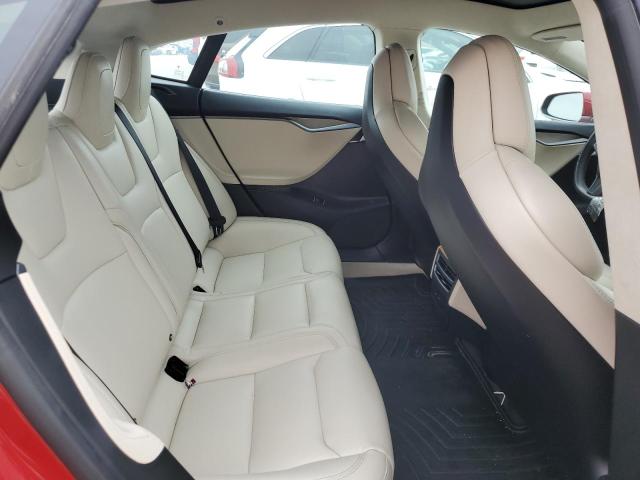 5YJSA1E25JF289773 - 2018 TESLA MODEL S Rojo foto 10