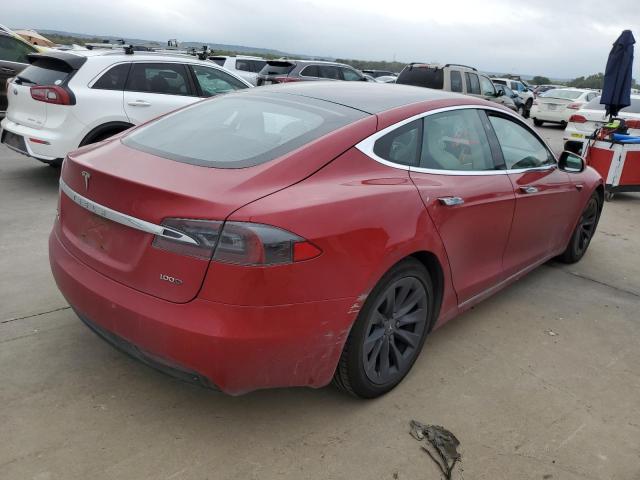 5YJSA1E25JF289773 - 2018 TESLA MODEL S Rojo foto 3