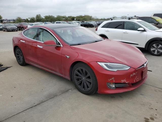 5YJSA1E25JF289773 - 2018 TESLA MODEL S Rojo foto 4