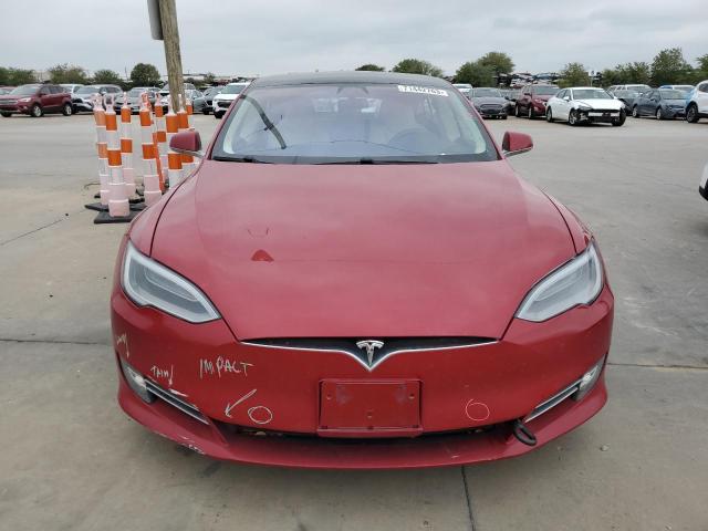 5YJSA1E25JF289773 - 2018 TESLA MODEL S Rojo foto 5