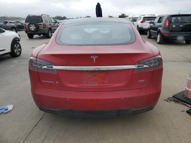 5YJSA1E25JF289773 - 2018 TESLA MODEL S Rojo foto 6