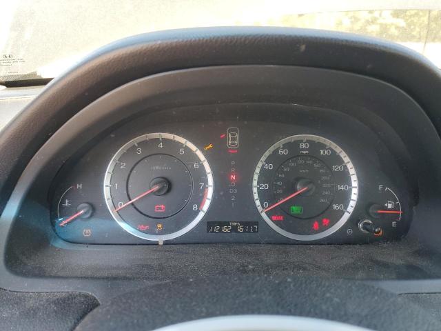 1HGCS1B86CA010001 - 2012 HONDA ACCORD EXL BLACK photo 9