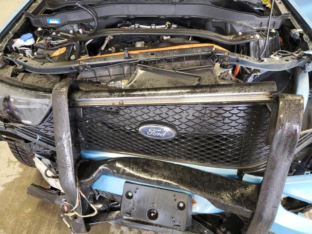 1FM5K8AW1NNA09765 - 2022 FORD EXPLORER POLICE INTERCEPTOR 蓝色 照片 12