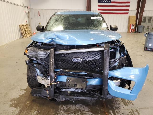 1FM5K8AW1NNA09765 - 2022 FORD EXPLORER POLICE INTERCEPTOR 蓝色 照片 5