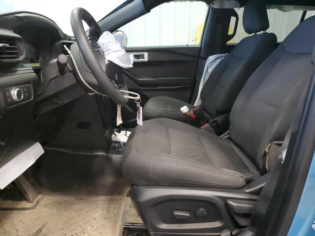 1FM5K8AW1NNA09765 - 2022 FORD EXPLORER POLICE INTERCEPTOR 蓝色 照片 7