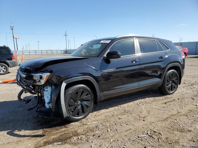 1V2KE2CA5RC201459 - 2024 VOLKSWAGEN ATLAS CROS SE BLACK photo 1