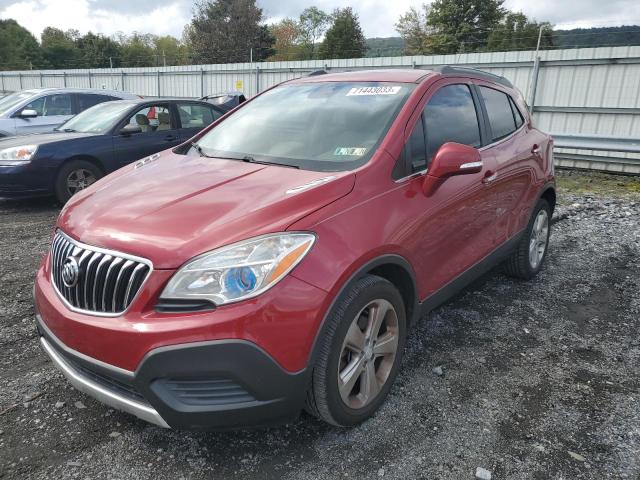 KL4CJASB0FB043226 - 2015 BUICK ENCORE RED photo 1