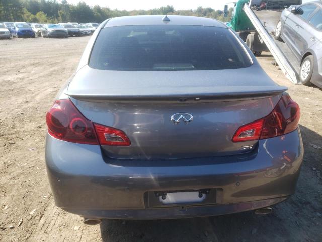 JN1CV6AR6DM757159 - 2013 INFINITI G37 CHARCOAL photo 6