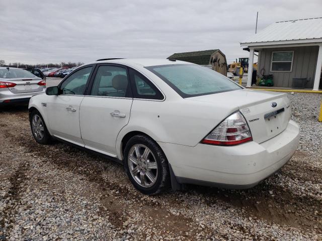 1FAHP25W69G112190 - 2009 FORD TAURUS LIMITED WHITE photo 2