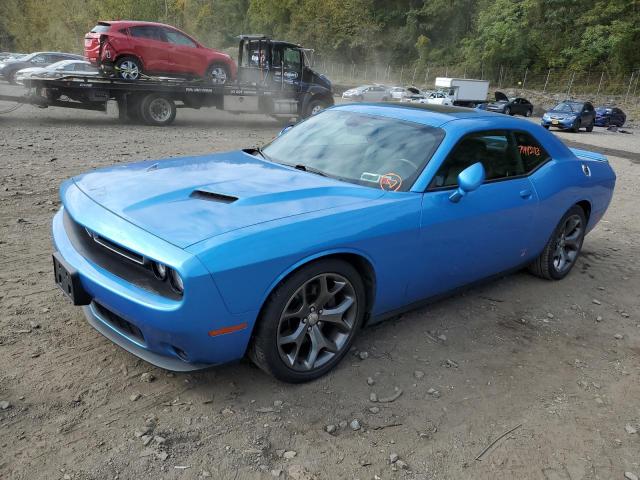 2C3CDZBG4FH885201 - 2015 DODGE CHALLENGER SXT PLUS BLUE photo 1