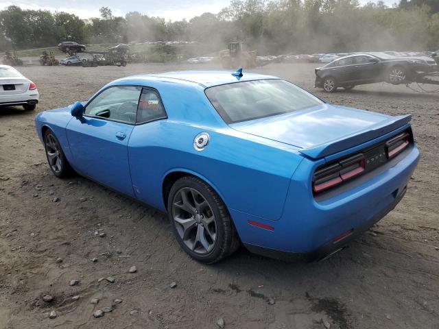 2C3CDZBG4FH885201 - 2015 DODGE CHALLENGER SXT PLUS BLUE photo 2