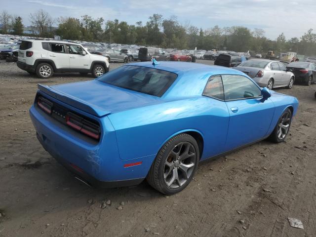 2C3CDZBG4FH885201 - 2015 DODGE CHALLENGER SXT PLUS BLUE photo 3